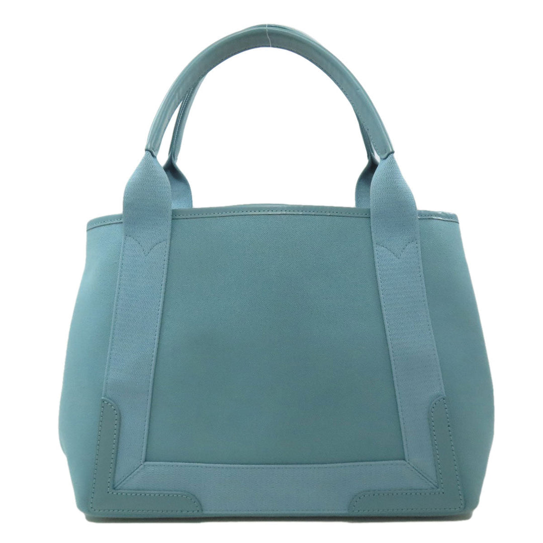 BALENCIAGA Handbag 339933 canvas blue Navy kabas Women Used Authentic
