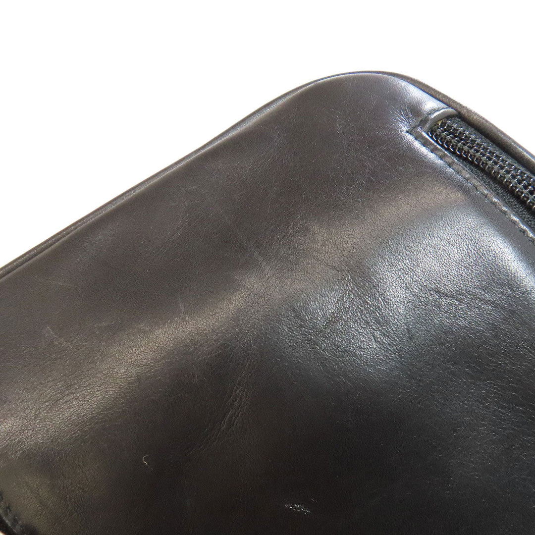 BALLY Sling bag leather black logo