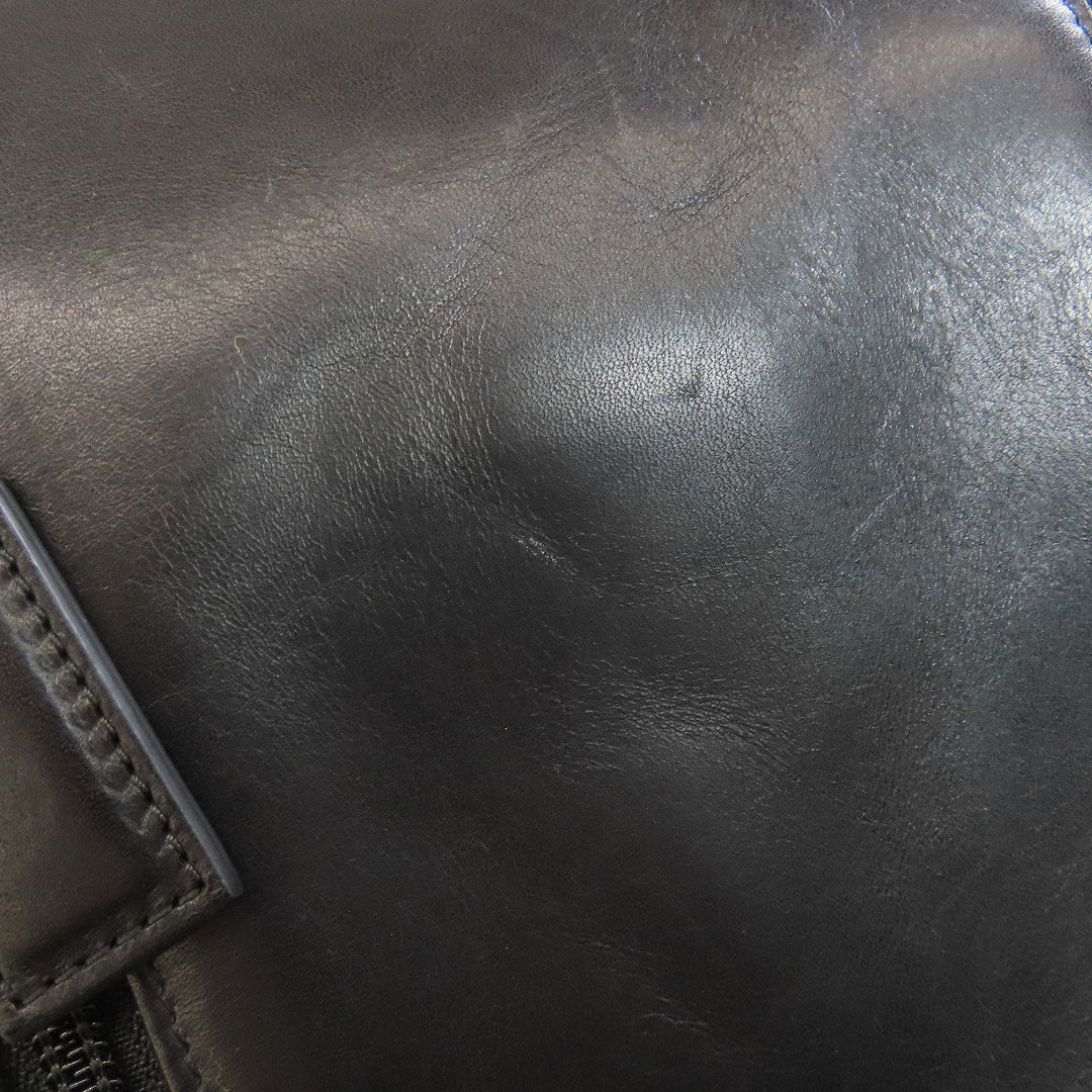 BALLY Sling bag leather black logo