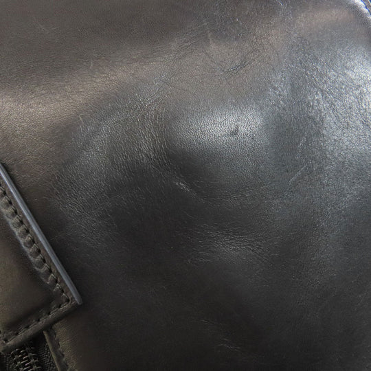 BALLY Sling bag leather black logo