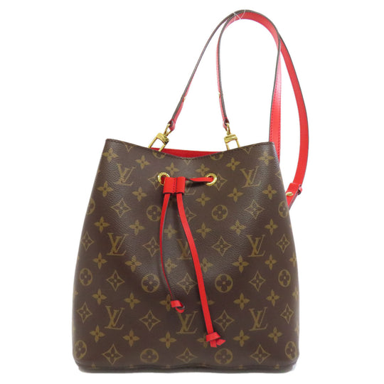 LOUIS VUITTON Shoulder Bag M44021 Monogram canvas Brown Neonoe Women Used Authentic