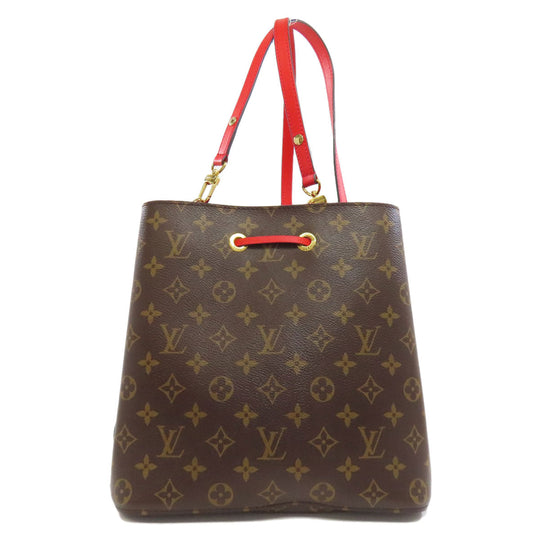 LOUIS VUITTON Shoulder Bag M44021 Monogram canvas Brown Neonoe Women Used Authentic