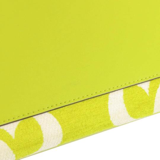 Kate Spade Handbag leather yellow Spade Flower Manhattan 2WAY