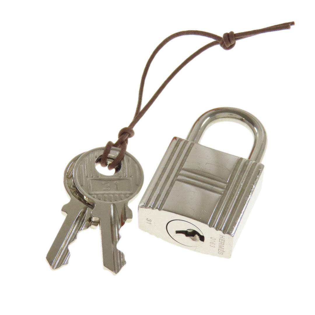 HERMES Handbag Taurillon Clemence Orange Picotin Lock PM SilverMetal Women Used Authentic