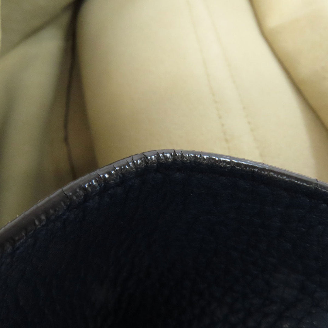 Chloe Shoulder Bag leather blue Drew ChainShoulder Women Used Authentic