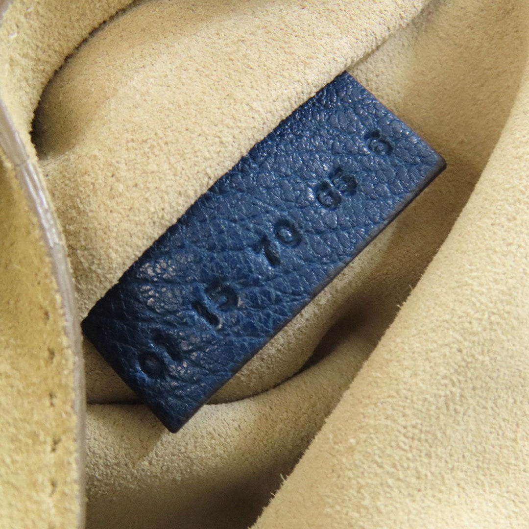 Chloe Shoulder Bag leather blue Drew ChainShoulder Women Used Authentic