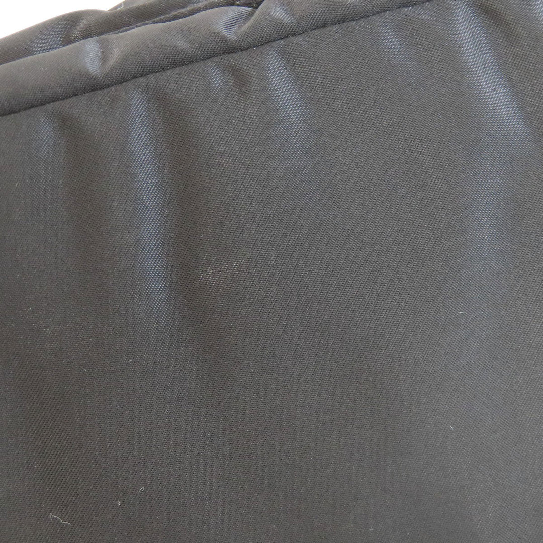 PORTER Handbag Nylon black logo Women Used Authentic