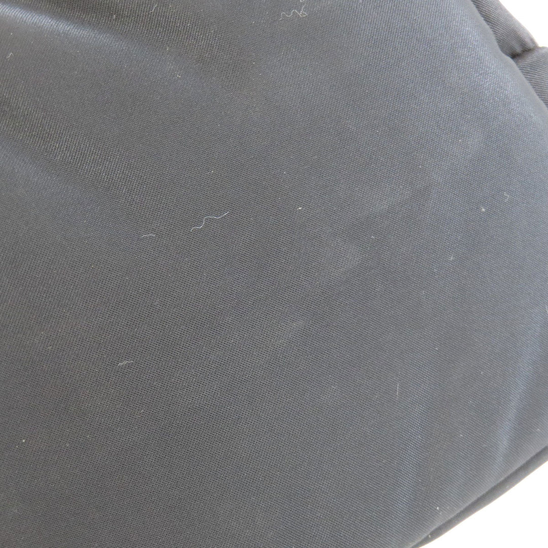 PORTER Handbag Nylon black logo Women Used Authentic