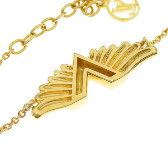 LOUIS VUITTON bracelet M69580 metallic gold Rhinestone California Dream Essential V Women Used Authentic