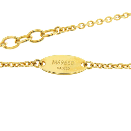 LOUIS VUITTON bracelet M69580 metallic gold Rhinestone California Dream Essential V Women Used Authentic