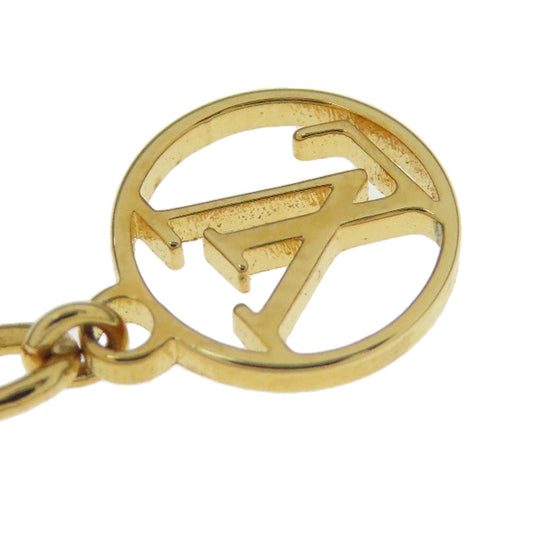 LOUIS VUITTON bracelet M69580 metallic gold Rhinestone California Dream Essential V Women Used Authentic