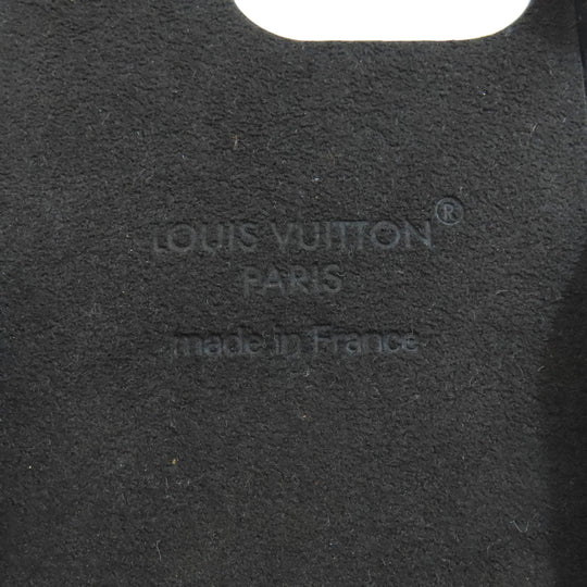 LOUIS VUITTON iPhone case M82887 leather Brown IPHONE BUMPER 15 PRO