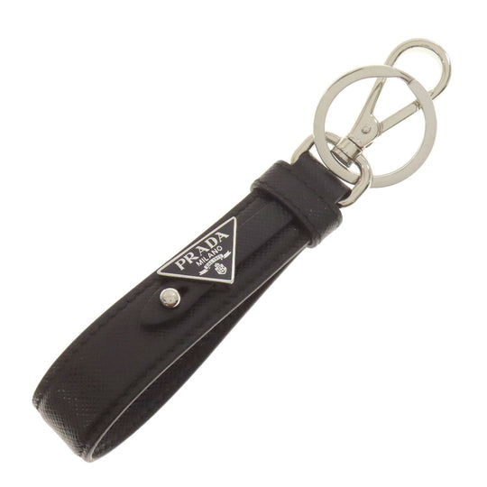 PRADA key ring 2PP68T Safiano black Key ring