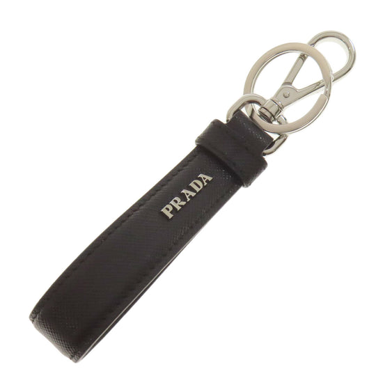 PRADA key ring 2PP68T Safiano black Key ring