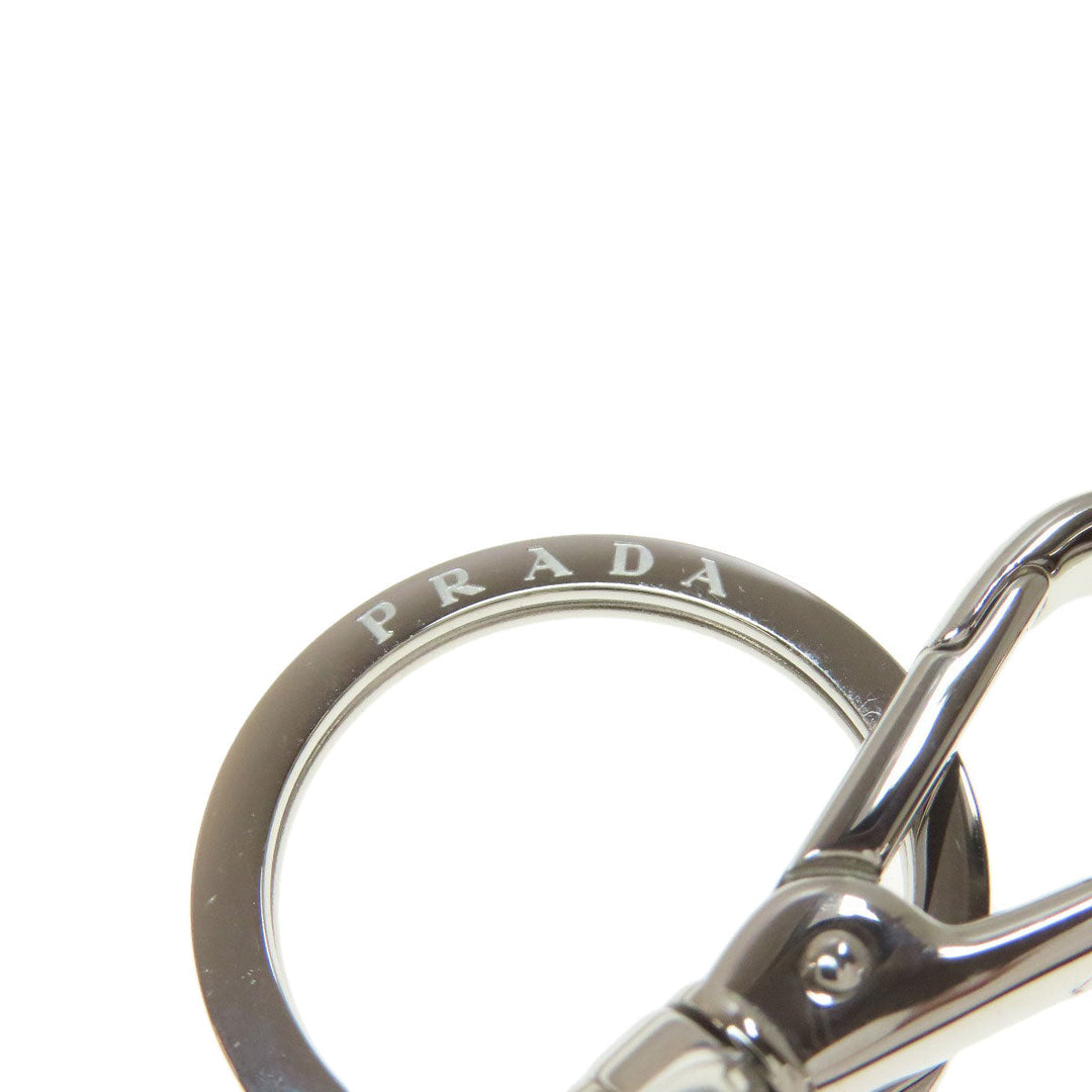 PRADA key ring 2PP68T Safiano black Key ring