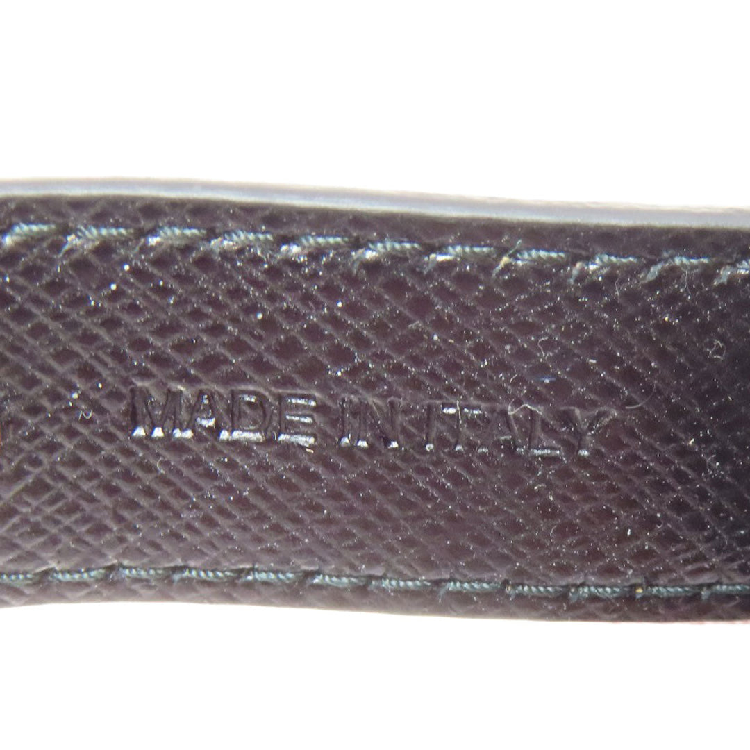 PRADA key ring 2PP68T Safiano black Key ring