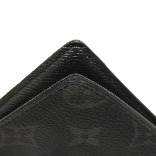 LOUIS VUITTON Bifold Wallet M62480 Monogram Eclipse black Portefeuille pans