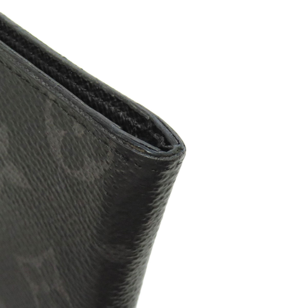 LOUIS VUITTON Bifold Wallet M62480 Monogram Eclipse black Portefeuille pans