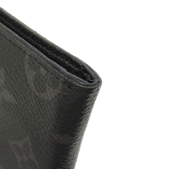 LOUIS VUITTON Bifold Wallet M62480 Monogram Eclipse black Portefeuille pans