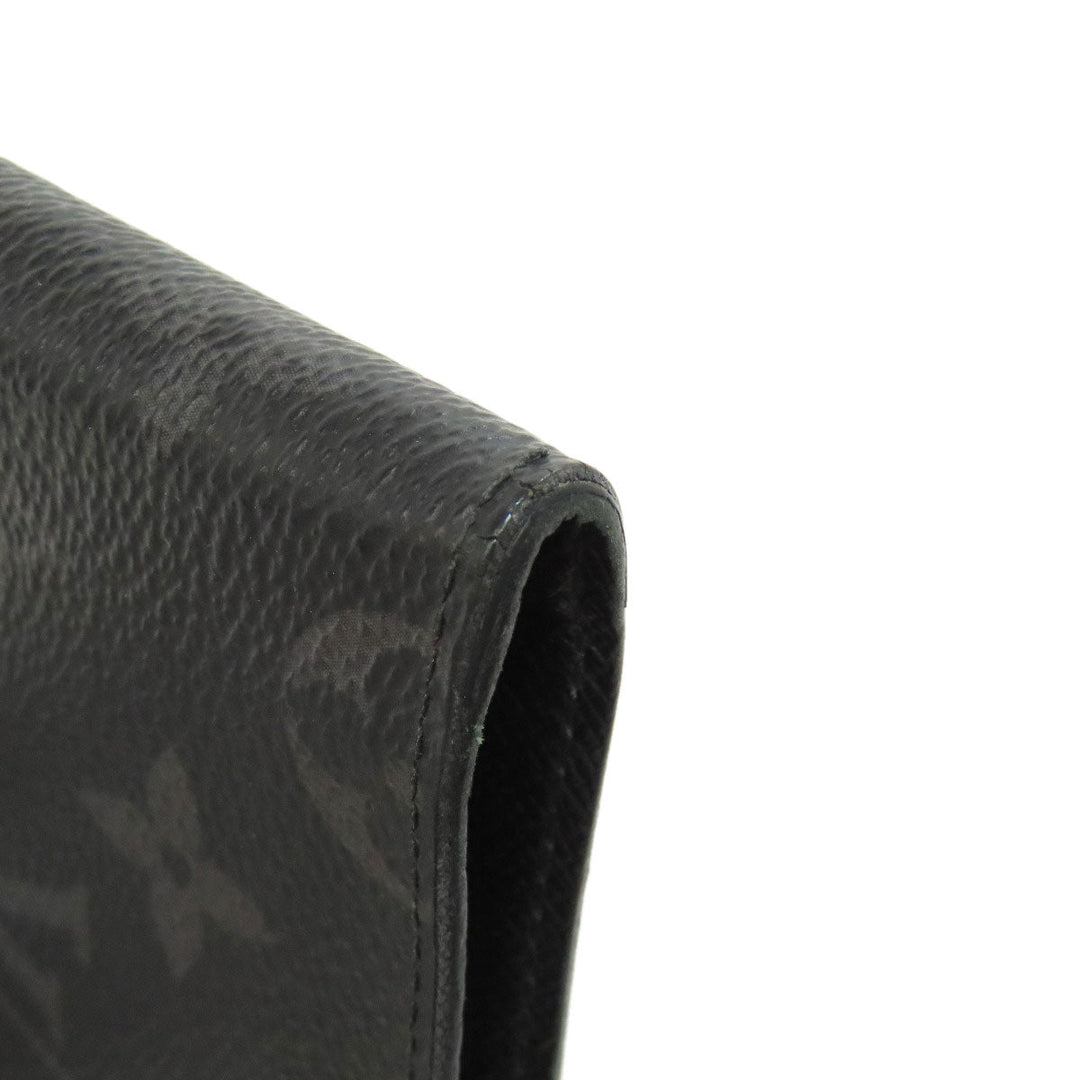 LOUIS VUITTON Bifold Wallet M62480 Monogram Eclipse black Portefeuille pans