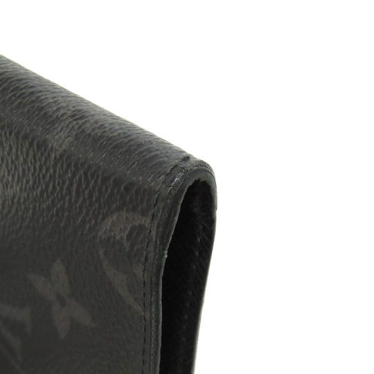 LOUIS VUITTON Bifold Wallet M62480 Monogram Eclipse black Portefeuille pans