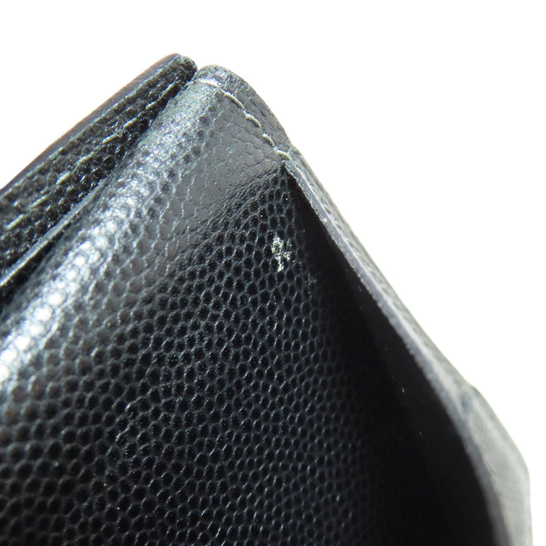 CARTIER Bifold Wallet leather black logo