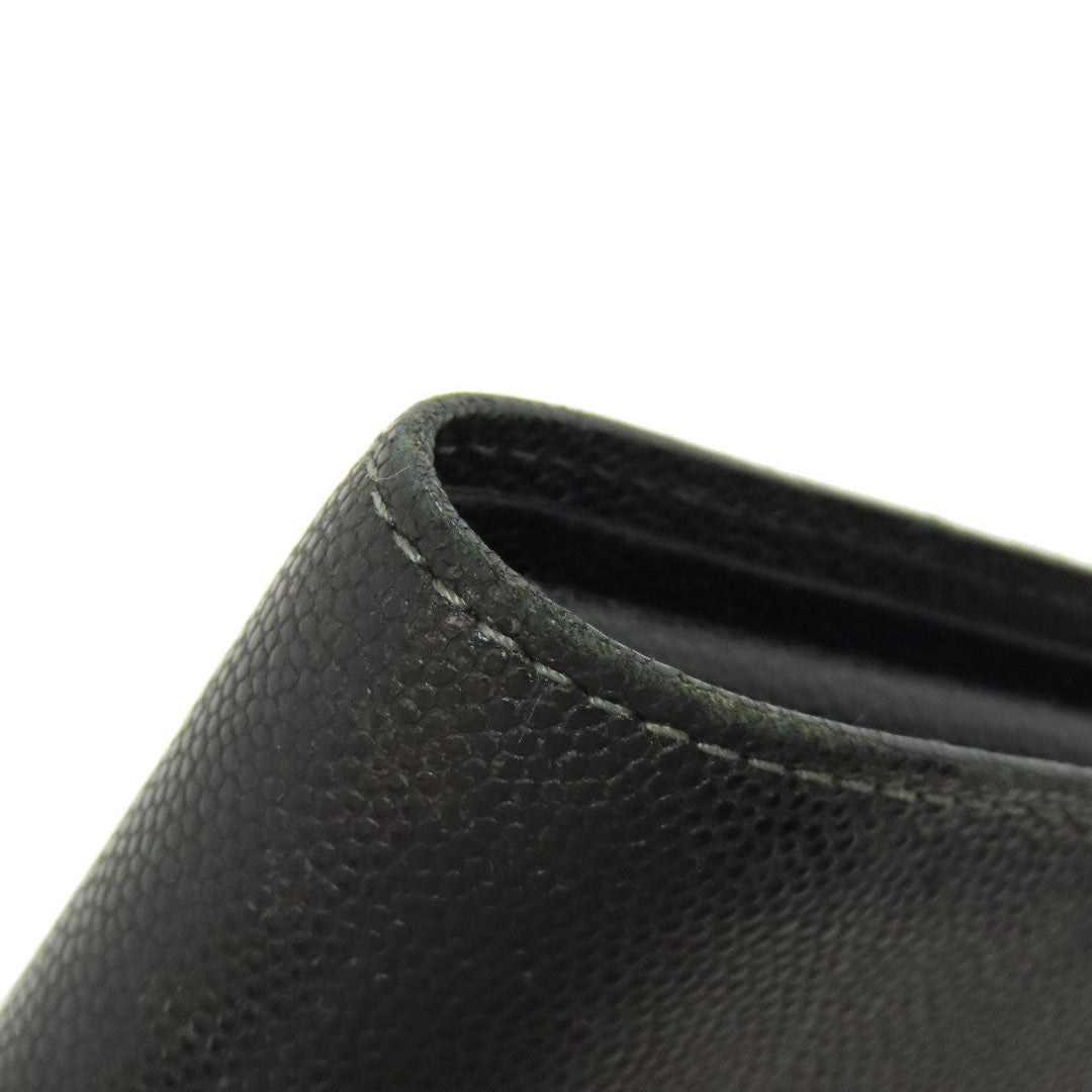 CARTIER Bifold Wallet leather black logo
