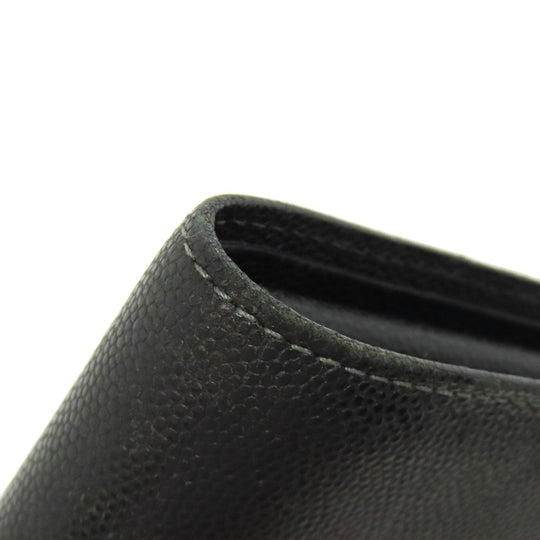 CARTIER Bifold Wallet leather black logo