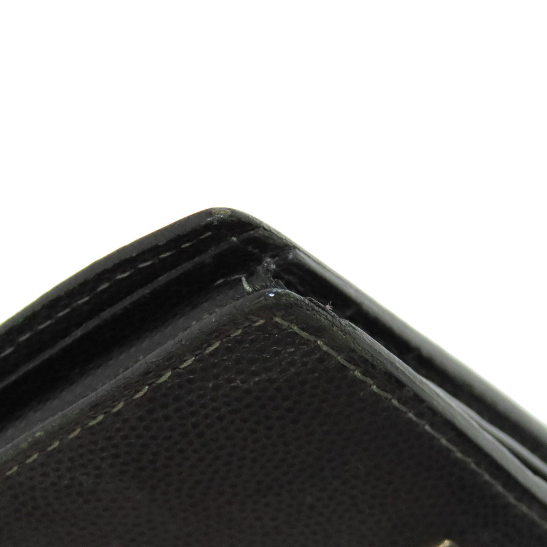 CARTIER Bifold Wallet leather black logo