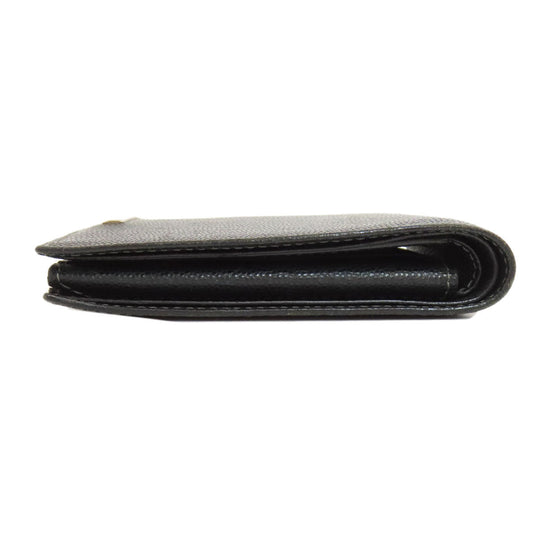 CARTIER Bifold Wallet leather black logo