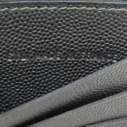 CARTIER Bifold Wallet leather black logo