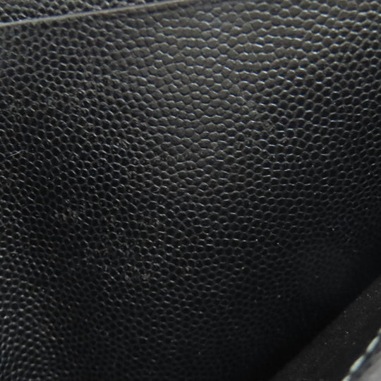 CARTIER Bifold Wallet leather black logo
