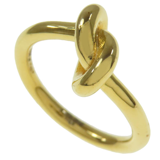 CELINE Ring metallic gold Knot ring Women Used Authentic