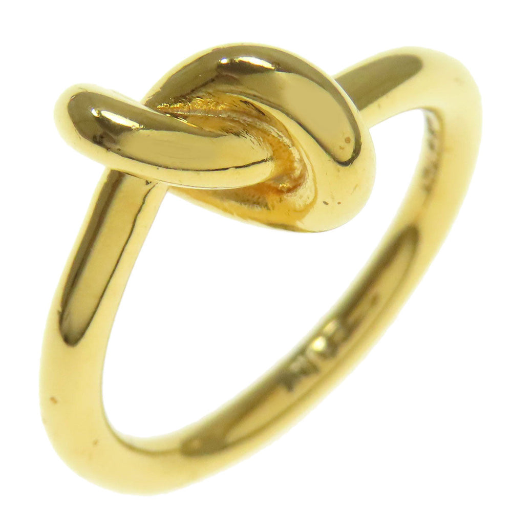 CELINE Ring metallic gold Knot ring Women Used Authentic