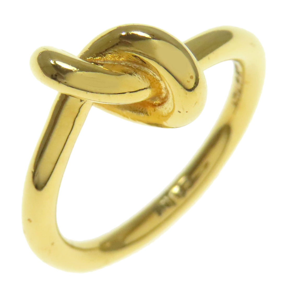 CELINE Ring metallic gold Knot ring Women Used Authentic