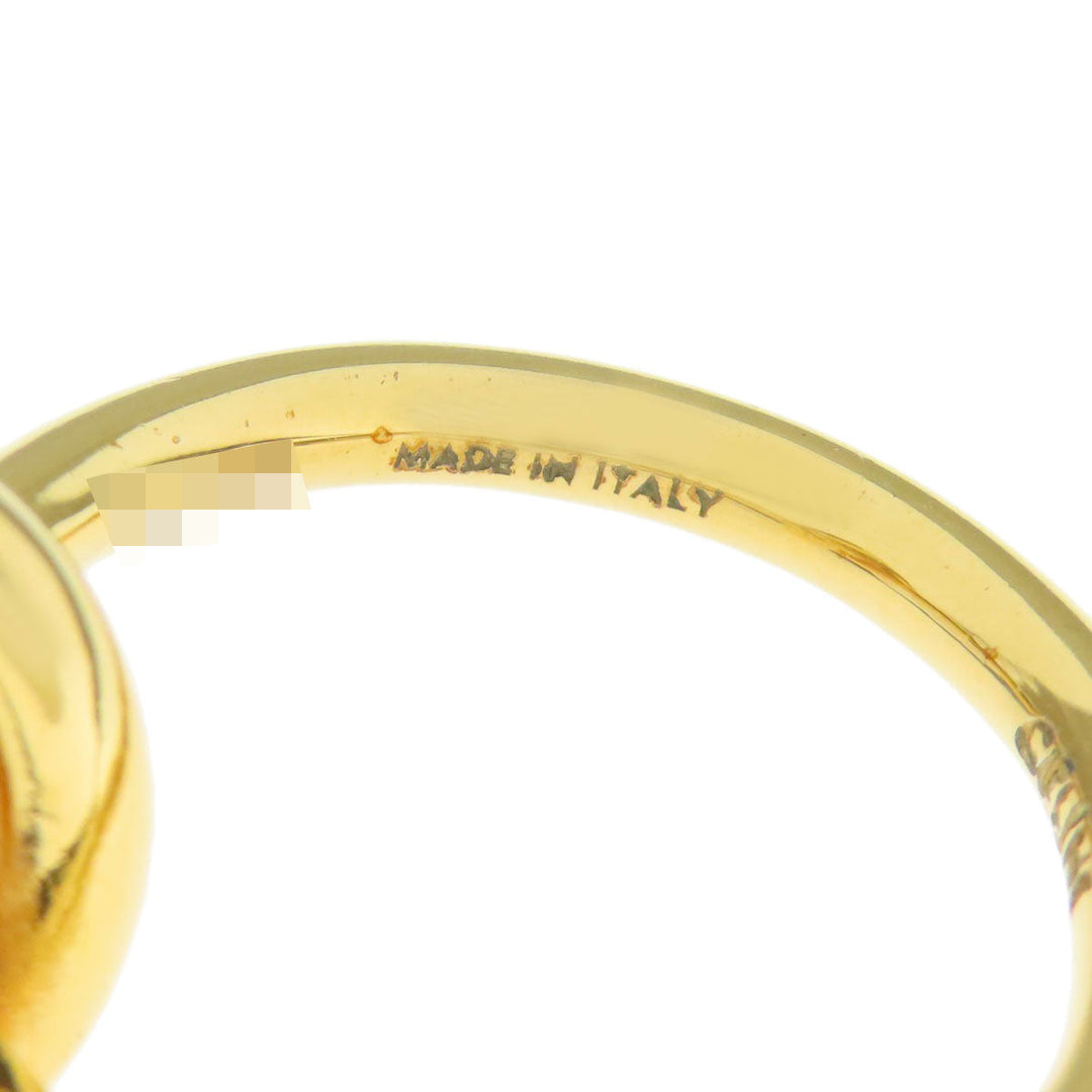 CELINE Ring metallic gold Knot ring Women Used Authentic
