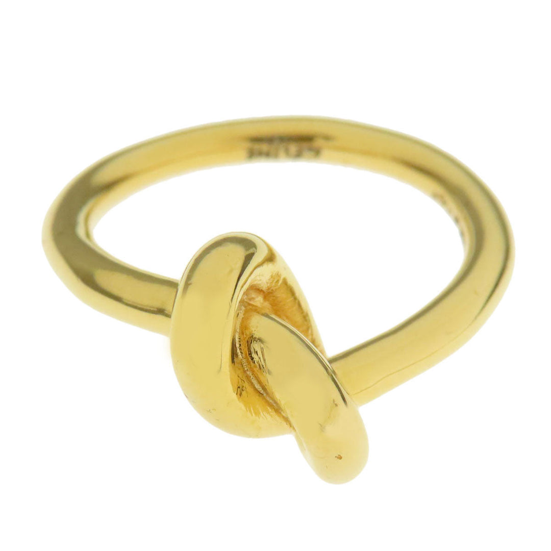 CELINE Ring metallic gold Knot ring Women Used Authentic