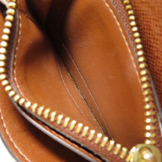 LOUIS VUITTON Coin case M58007 Monogram canvas Brown Portomonay Arcodion