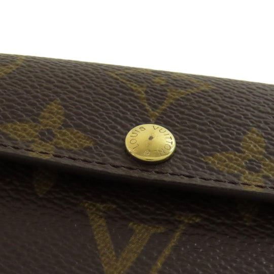 LOUIS VUITTON Coin case M58007 Monogram canvas Brown Portomonay Arcodion