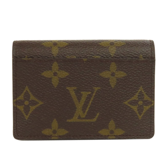 LOUIS VUITTON Coin case M58007 Monogram canvas Brown Portomonay Arcodion