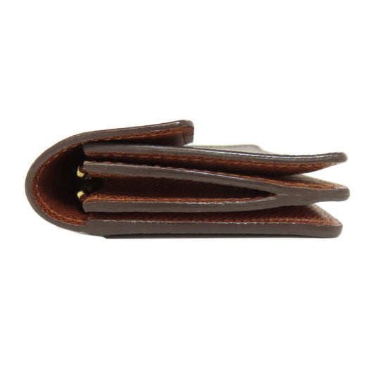 LOUIS VUITTON Coin case M58007 Monogram canvas Brown Portomonay Arcodion