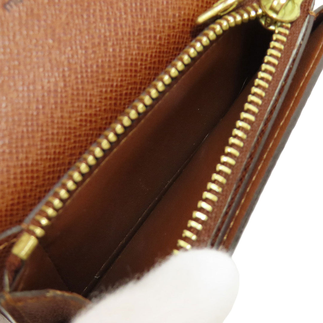 LOUIS VUITTON Coin case M58007 Monogram canvas Brown Portomonay Arcodion