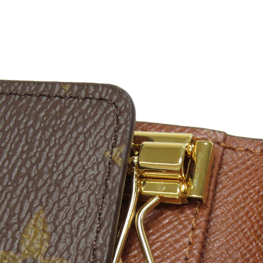 LOUIS VUITTON Key case Key holder  M62630 Monogram canvas Brown Multicles6 Women Used Authentic