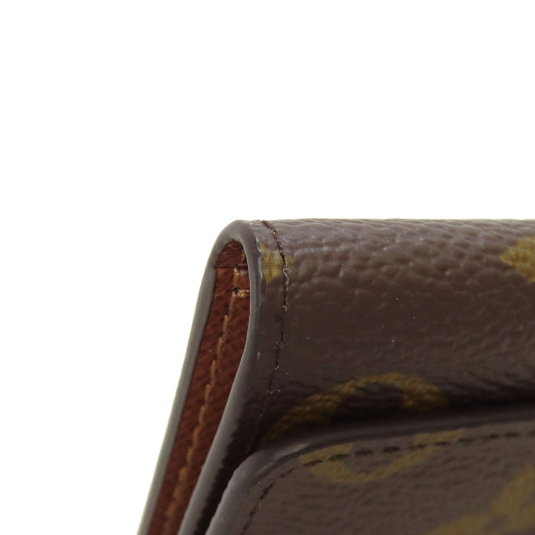 LOUIS VUITTON Key case Key holder  M62630 Monogram canvas Brown Multicles6 Women Used Authentic
