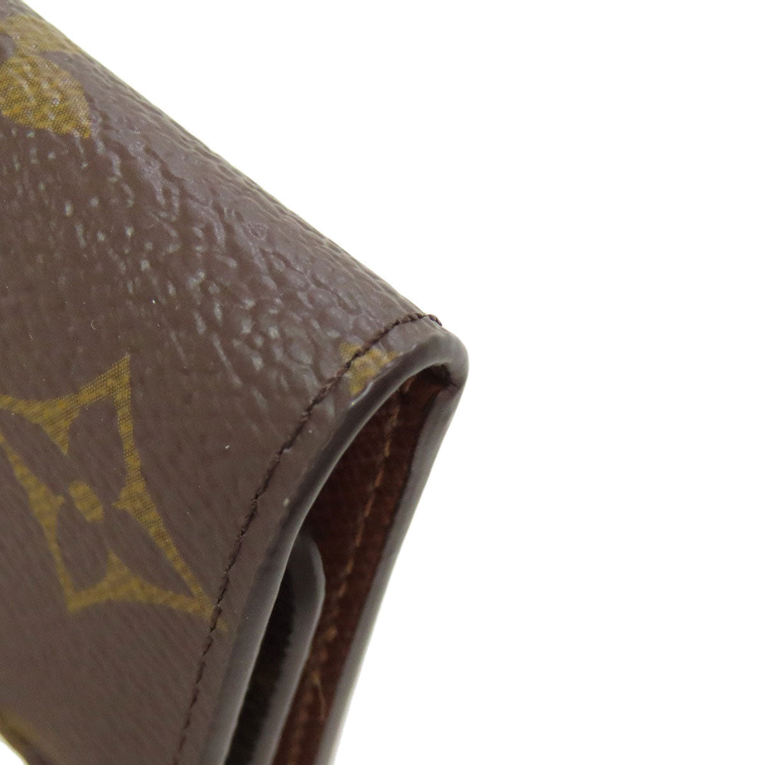 LOUIS VUITTON Key case Key holder  M62630 Monogram canvas Brown Multicles6 Women Used Authentic