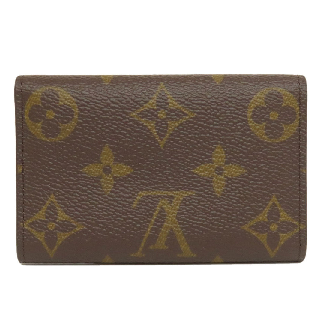 LOUIS VUITTON Key case Key holder  M62630 Monogram canvas Brown Multicles6 Women Used Authentic