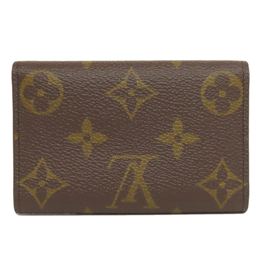 LOUIS VUITTON Key case Key holder  M62630 Monogram canvas Brown Multicles6 Women Used Authentic