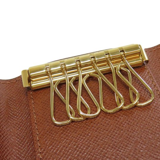 LOUIS VUITTON Key case Key holder  M62630 Monogram canvas Brown Multicles6 Women Used Authentic