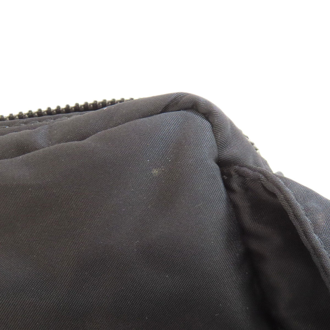 PORTER Sling bag Nylon black logo Women Used Authentic