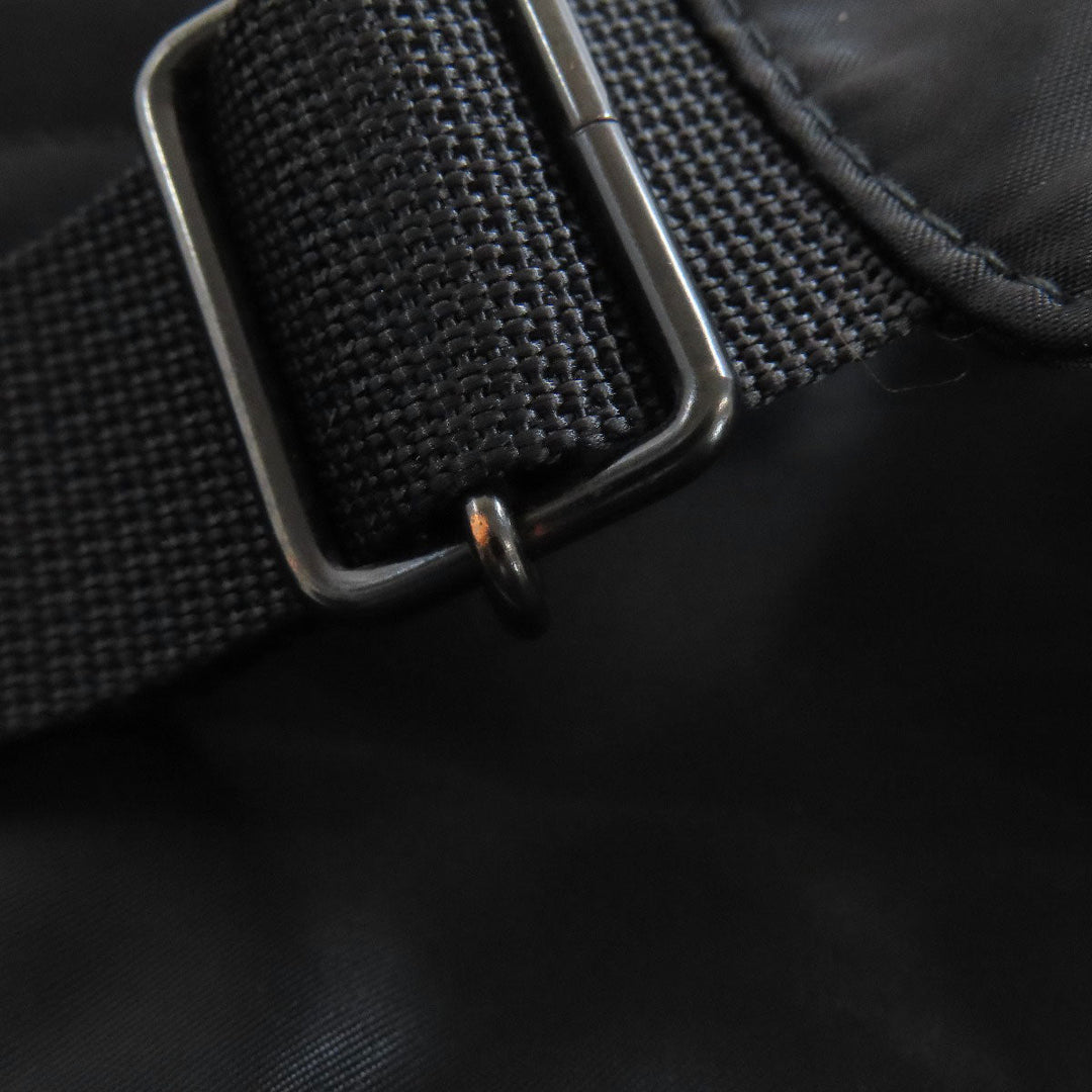 PORTER Sling bag Nylon black logo Women Used Authentic